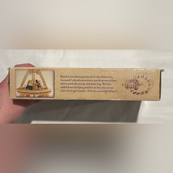 Leonardo Da Vinci Helicopter - Recreation of 15th Century “Aerial Screw” - New - Picture 7 of 7